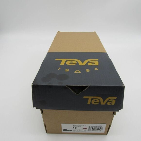 TEVA MEN'S HURRICANE XLT2 SANDALS IN BLACK GREEN SZ 10 - Picture 9 of 9